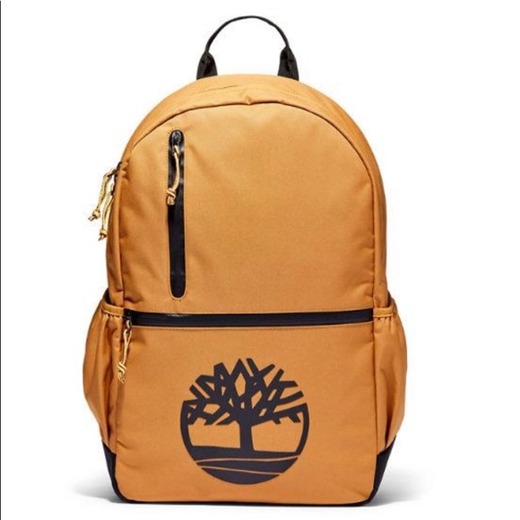 Timberland Handbags - Timberland Women’s Backpack Wheat Tan Big Logo